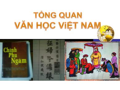 Bài giảng môn Ngữ văn lớp 10 - Tuần 1: Tổng quan văn học Việt Nam