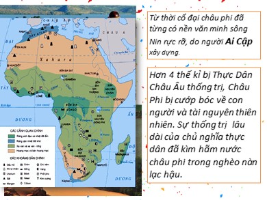 Bài giảng Địa lí lớp 11 - Bài 5, Tiết 1: Một số vấn đề của Châu Phi