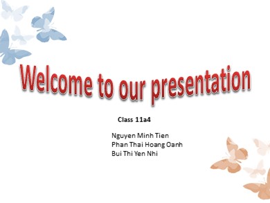 Bài giảng Địa lí lớp 11 - Chủ đề: En Nino và Na Nina - Nguyễn Minh Tiến