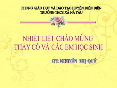 Bài giảng Lịch sử lớp 8 - Tiết 49, Bài 19: Việt Nam từ đầu thể kỉ XX đến năm 1918 - Nguyễn Thị Quý