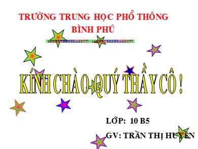 Bài giảng Lịch sử lớp 10 - Bài 9: Vương quốc Campuchia và vương quốc Lào - Trần Thị Huyền