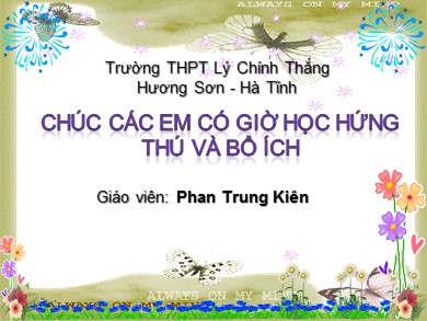Bài giảng Lịch sử lớp 12 - Bài 16: Phong trào giải phóng dân tộc và tổng khởi nghĩa tháng Tám (1939-1945). Nước Việt Nam dân chủ cộng hòa ra đời - Phan Trung Kiên