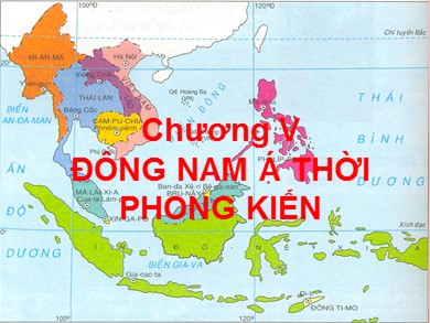 Bài giảng môn Lịch sử lớp 10 - Bài 8: Sự hình thành và phát triển các vương quốc chính ở Đông Nam Á