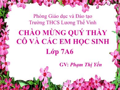 Bài giảng Ngữ văn 7 - Tiết 114: Tiếng Việt: Liệt kê