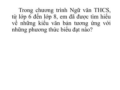 Bài giảng Ngữ văn 8 - Bài 11: Tìm hiểu chung về văn bản thuyết minh