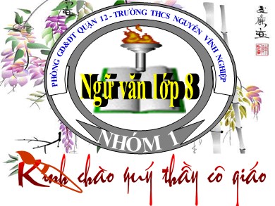 Bài giảng Ngữ văn 8 - Bài 22: Câu phủ định