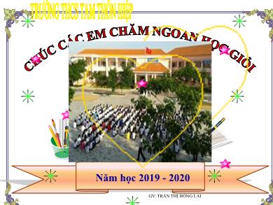 Bài giảng Ngữ văn 8 - Bài toán dân số