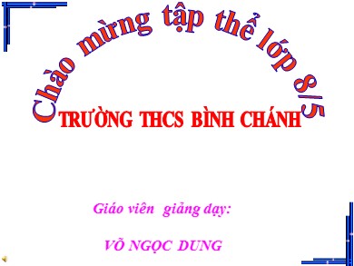 Bài giảng Ngữ văn 8 - Tiếng Việt: Câu cầu khiến