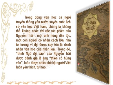 Bài giảng Ngữ văn 8 - Tiết 100: Văn học: Nước Đại Việt Ta