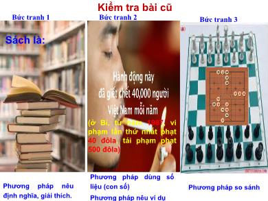 Bài giảng Ngữ văn 8 - Tiết 48: Đề văn thuyết minh và cách làm bài văn thuyết minh