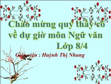 Bài giảng Ngữ văn 8 - Tiết 53: Dấu ngoặc kép