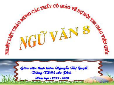 Bài giảng Ngữ văn 8 - Tiết 73: Nhớ rừng