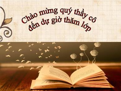 Bài giảng Ngữ văn 8 - Tiết 77: Quê hương