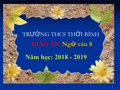 Bài giảng Ngữ văn 8 - Tiết 81: Ông đồ