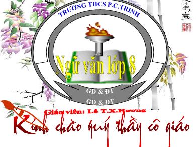 Bài giảng Ngữ văn 8 - Tiết 84: Câu cầu khiến