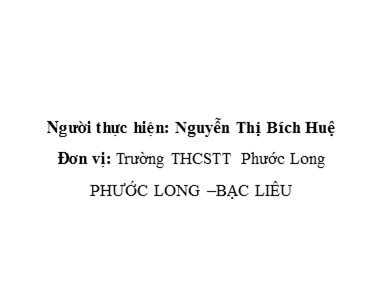 Bài giảng Ngữ văn 8 - Tiết số 83: Thuyết minh về một phương pháp (cách làm)