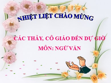 Bài giảng Ngữ văn 7 - Tiết 42 - Tiếng Việt: Từ trái nghĩa