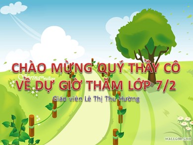 Bài giảng Ngữ văn 7 - Tiết 99 - Tiếng Việt: Chuyển đổi câu chủ động thành câu bị động (tiếp)
