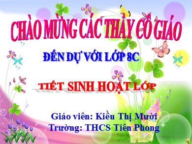 Bài giảng Sinh học 6 - Bài 01: Đặc điểm của cơ thể sống