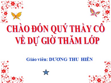 Bài giảng Sinh học 6 - Tiết 26: Ảnh hưởng của các điều kiện bên ngoài đến quang hợp