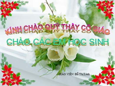 Bài giảng Sinh học 6 - Tiết 5 - Bài 6: Quan sát tế bào thực vật