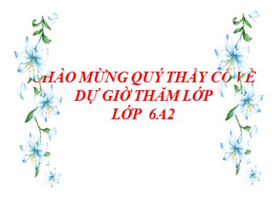 Bài giảng môn học Ngữ văn 6 - Văn bản: Cây tre Việt Nam