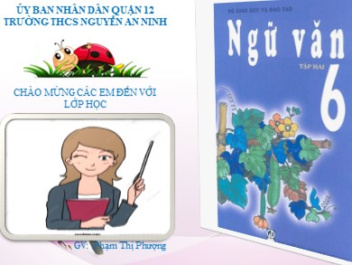 Bài giảng môn Ngữ văn 6 - Sông nước Cà Mau