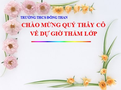 Bài giảng môn Ngữ văn 6 - Tiết học 39: Ếch ngồi đáy giếng