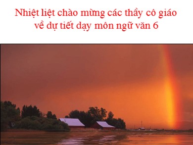 Bài giảng Ngữ văn 6 - Bài 12: Số từ và lượng từ