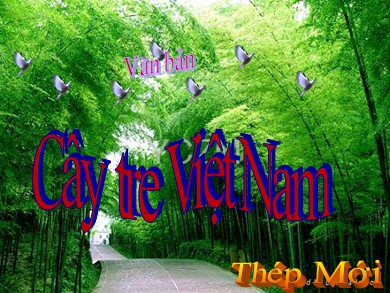 Bài giảng Ngữ văn 6 - Bài dạy số 26: Cây tre Việt Nam