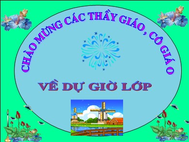 Bài giảng Ngữ văn 6 - Thầy bói xem voi (Truyện ngụ ngôn)