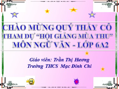 Bài giảng Ngữ văn 6 - Tiết 39: Ếch ngồi đáy giếng