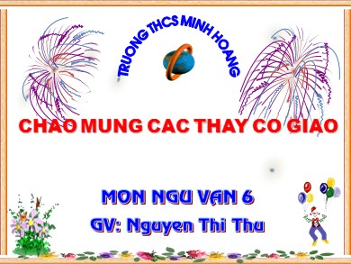 Bài giảng Ngữ văn 6 - Tiết 50: Số từ và lượng từ