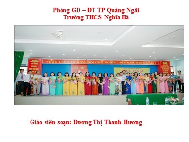 Bài giảng Ngữ văn 6 - Tiết 60: Động từ