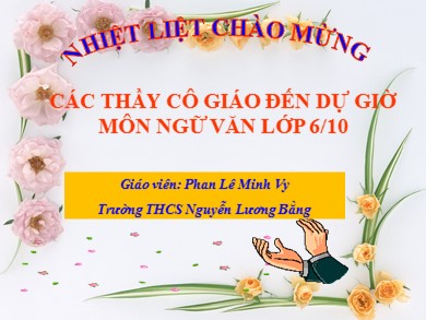 Bài giảng Ngữ văn 6 - Tiết 97: Lượm