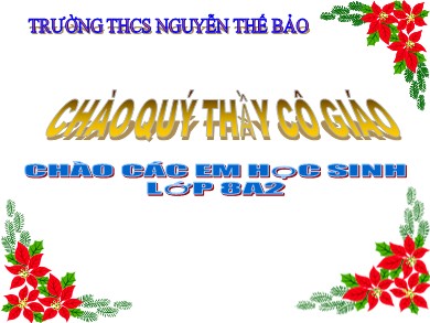 Bài giảng Sinh học 8 - Bài 28: Tiêu hóa ở ruột non