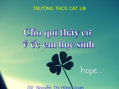 Bài giảng Sinh học 8 - Bài 46 + 47: Não bộ