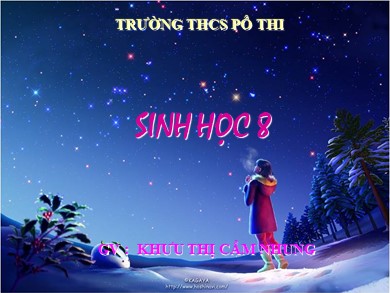 Bài giảng Sinh học 8 - Bài 54: Vệ sinh hệ thần kinh