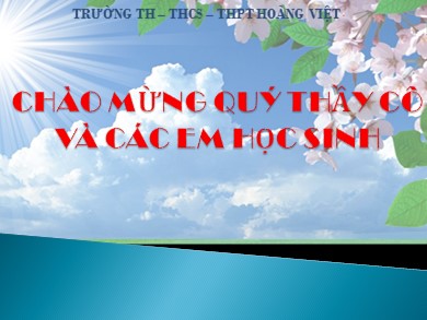 Bài giảng Sinh học 8 - Bài dạy 2: Cấu tạo cơ thể người