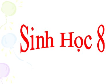 Bài giảng Sinh học 8 - Tiết 39 - Bài 34: Vitamin và muối khoáng