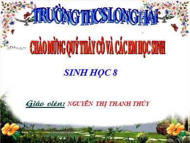 Bài giảng Sinh học 8 - Tiết học số 15: Đông máu và nguyên tắc truyền máu