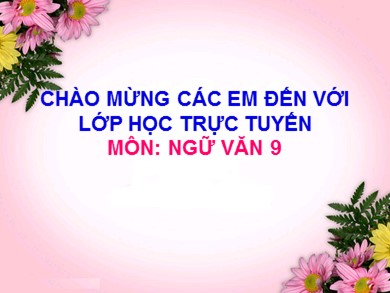 Bài giảng Ngữ văn 9 - Bài: Liên kết câu và liên kết đoạn văn