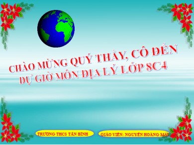 Bài giảng Địa lí 8 - Tiết 36 - Bài 31: Đặc điểm khí hậu Việt Nam