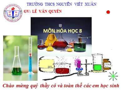 Bài giảng Hóa học 8 - Bài 06: Đơn chất, hợp chất, phân tử