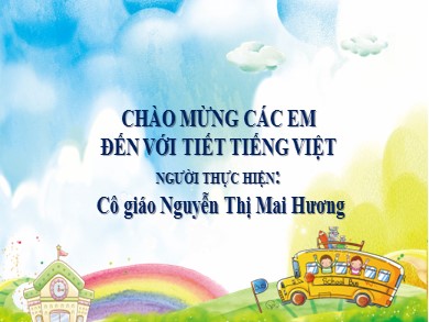 Bài giảng Tiếng việt Lớp 1 - Bài 37: ăm - ăp - Năm học 2020-2021 - Nguyễn Thị Mai Hương