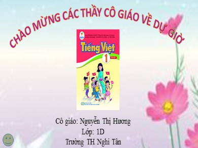 Bài giảng Tiếng việt Lớp 1 - Bài: Im - Ip - Nguyễn Thị Hương