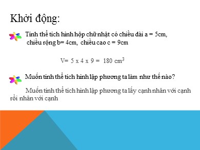 Bài giảng Toán Lớp 5 - Bài: Luyện tập chung