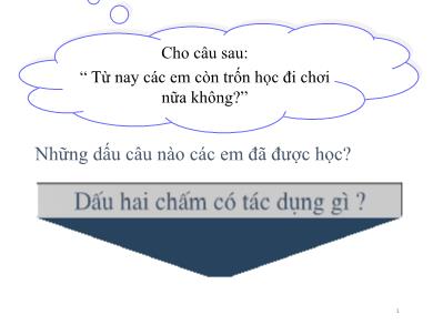 Bài giảng Luyện từ và câu 4 - Tuần 8, Bài: Dấu ngoặc kép (Tiếp)