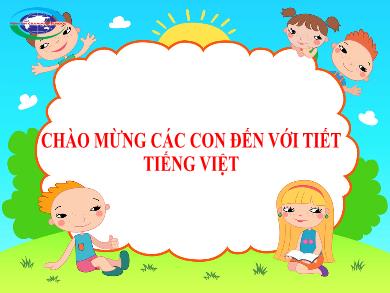 Bài giảng Tiếng Việt 1 - Bài 52: Um-up