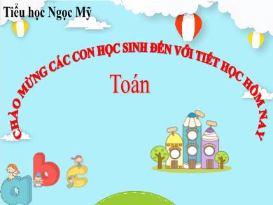 Bài giảng Toán 4 - Tuần 22, Tiết: Luyện tập so sánh hai phân số